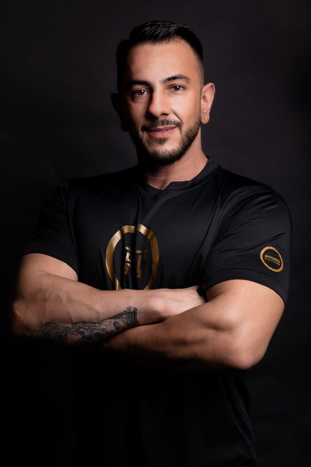 Fitness coach – studio shots